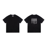 Relaxed fit, 100% cotton, digital print, plus size short sleeve t-shirt