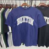 American cole buxton short sleeve men's couple ins high street spring summer loose t-shirt women's cb