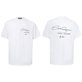 American cole buxton short sleeve men's couple ins high street spring summer loose t-shirt women's cb