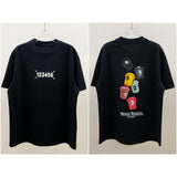 High-quality, heavyweight, double-gauze, loose-fit, plus-size short-sleeve t-shirt