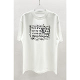 Digital direct print classic digital hand-painted print crew neck men's short-sleeve t-shirt