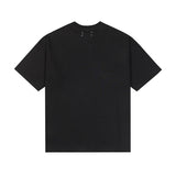 Heavy embroiderlogo loose youth sports breathable t-shirt short sleeve