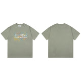 Relaxed fit, 100% cotton, digital print, plus size short sleeve t-shirt