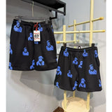American asaali character print short sleeve t-shirt & trendy shorts set - summer collection