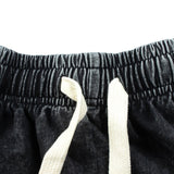 Hip-hop shorts american high street shorts washed distressed retrohalf length pants casual beach pants trendy pants
