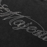 MAJESTIK T Shirts Bulldog Graphic Crop Tee Hot Diamond Design