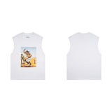 Relaxed fit, 100% cotton, digital print, plus size short sleeve t-shirt