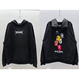 Fall and winterpure cotton terry casual hooded sweatshirtmmnormcore outfit hoodie
