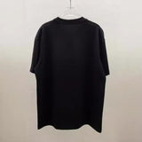 A high-quality handwritten font stereo foam process pure cotton short-sleeved t-shirt