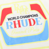 Rhude T Shirts Printed Cotton Loose Short Sleeves Men and Women