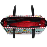 Chh Chrome Heart Leather Bag Heavy Industry Handmade Embroidered Bag Shoulder Crossbody Bag