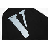 Vlone Sweatshirts Reflective Large V Letter Crew Neck