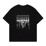 Summer loose fit letter print 100% cotton crew neck short sleeve t-shirt