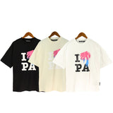 pa severed bear palm coconut tree flame shark couple outfit loose
