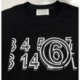 Three-dimensional texture digital printing high weight pure cotton short-sleeved t-shirt for men