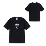 Summer running volume stussy short-sleeved t-shirt dice black eight ice cream comfy basics american couple summer t