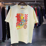Rhude T Shirts Cotton Short Sleeves Loose Men and Women