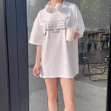 Loose fit athletic cotton short sleeve summer t-shirt