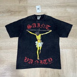 American saint t-shirt summer high street hip hop letterprinting short-sleeved t-shirt