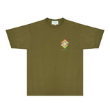 Casablanca T Shirts Fashion Print Street