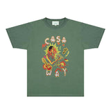 Casablanca T Shirts Fashion Print Street