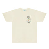 Casablanca T Shirts Fashion Print Street