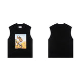 Relaxed fit, 100% cotton, digital print, plus size short sleeve t-shirt
