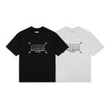 Loose fit athletic cotton short sleeve summer t-shirt