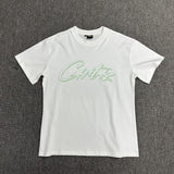 Wholesale foreign trade alcatraz basic series short-sleeve corteiz phantom letter logo print t-shirt