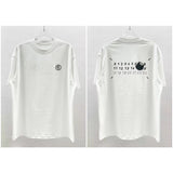 High-quality, heavyweight, double-gauze, loose-fit, plus-size short-sleeve t-shirt