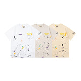Wholesale gallery dept washed distressed short-sleeved american trendy retro skull printing couple wear looset
