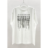 Ss spring/summer digital waterfall print t-shirt