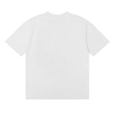 Rhude T Shirts Sunset Beach Pattern Printed Cotton Casual Short Sleeves Men and Women