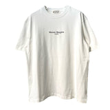 Real shot, in-stock, eight-language text print, 100% cotton short-sleeve t-shirt