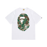B@pe tshirtsssummer ape head little monkey camouflage short-sleeved round neck t-shirt