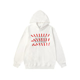 High street retro letter print sweatshirt
