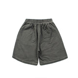 Hip-hop shorts american high street retro distressed washed batik number ghost printingshorts half length pants sweatpants