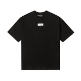 Clock digital print cartoon 100% cotton short sleeve t-shirt