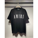 [gram] am peace dove flowing paint graffiti letter starry sky classic logo printing short sleeve couple t-shirt