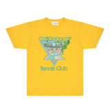 Casablanca T Shirts Fashion Print Street