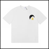 American trend rhu marlboro high definition printing de casual round neck short sleeve t-shirt export wholesale