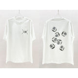 High-quality, heavyweight, double-gauze, loose-fit, plus-size short-sleeve t-shirt