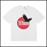 American trend rhu marlboro high definition printing de casual round neck short sleeve t-shirt export wholesale