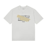 Creative and fun printed couple's short-sleeve t-shirt - youthful casual tee