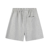 Hip-hop shorts american high street ess small label flocking letter shorts loosecasual sweatpants half length pants