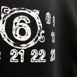 Heavyweight double gauze pure cotton short sleeve loose fit casual printed t-shirt