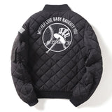 Yankees Letter Jacket Autumn and Winter Thickening Jacket Cotton Coat Men's and Women's Casual Baseball Uniform Cotton-Padded Jacket