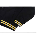 Letterman Jacket Outfit Senior Jackets Varsity Baseball Coat Men's Loose Stand Collar Jacket Jacket