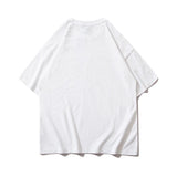 Men's T-shirt Summer Casual Tops Printed Short Sleeve T-shirt Men's round Neck Street Fashion Loose Half Sleeve Couple T-shirt