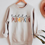 Halloween Costumes Hello Pumpkin Pumpkin Printed Crew Neck Sweatshirt Female